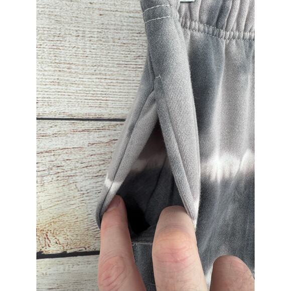 Lucky Brand Tie Dye Jogger Sweatpants Womens Small Gray White Chill at Home - Picture 6 of 12